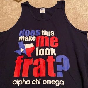 Alpha Chi Omega Tank - Size Large